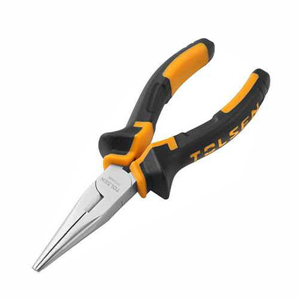 PLIER LONG NOSE 200MM TOLSEN