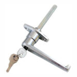 L TYPE HANDLE LOCK CHROME