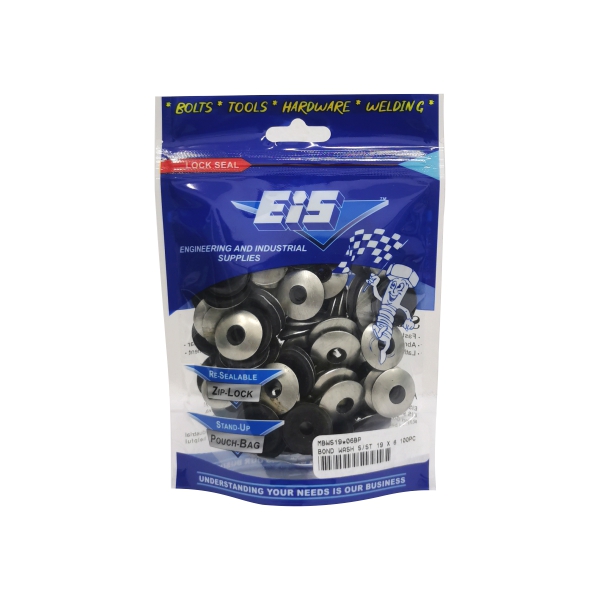BONDED WASH GALV 26X6 25PC