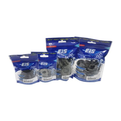 FLAT/WASH BLK M04 25PC