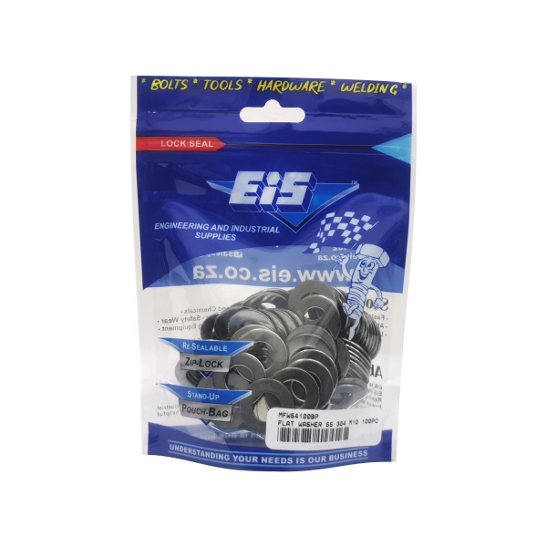 FLAT WASHER SS 304 M12 10PC