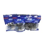 NUT BLACK METRIC M6 100PC
