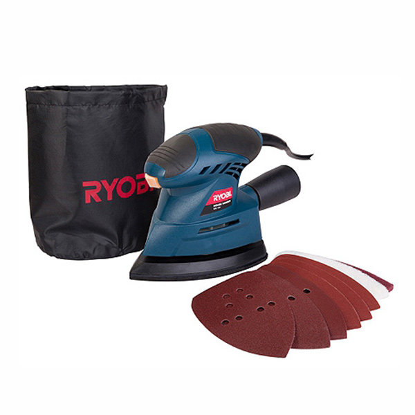 MOUSE SANDER 130W 11PC RYOBI
