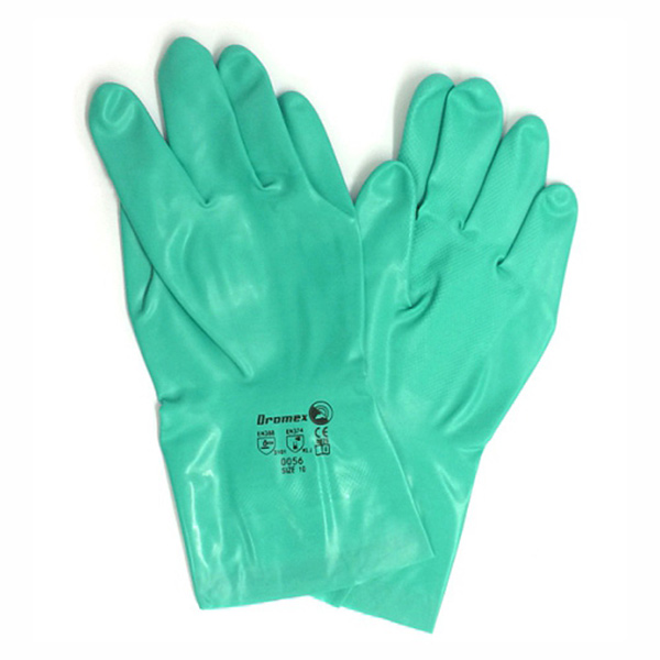 NITRILE GLOVE H/DUTY SIZE 9 GRN