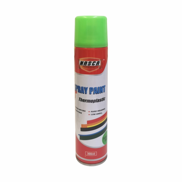 S/PAINT FLUO GREEN 300ML NASCA