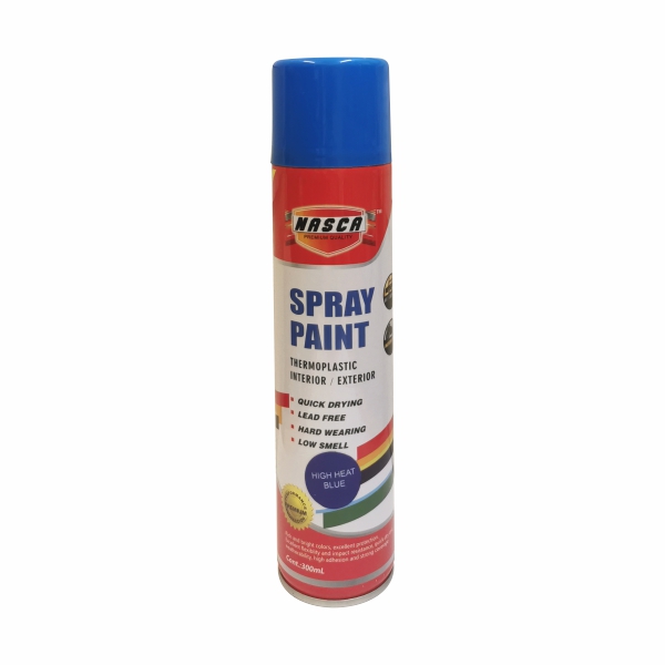 S/PAINT HIGH HEAT BLUE 300ML NASCA
