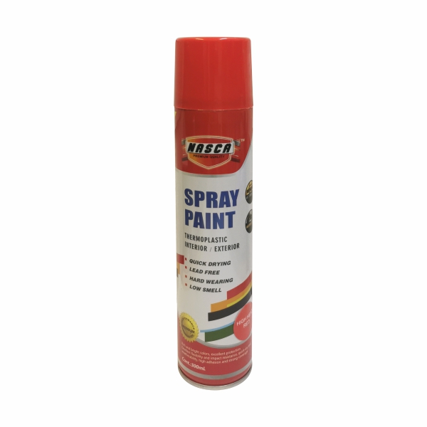 S/PAINT HIGH HEAT RED 300ML NASCA