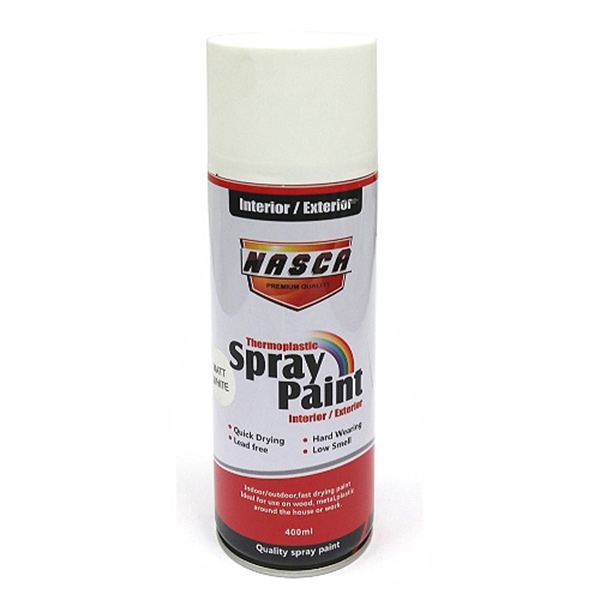 S/PAINT MAT WH 300ML NASCA
