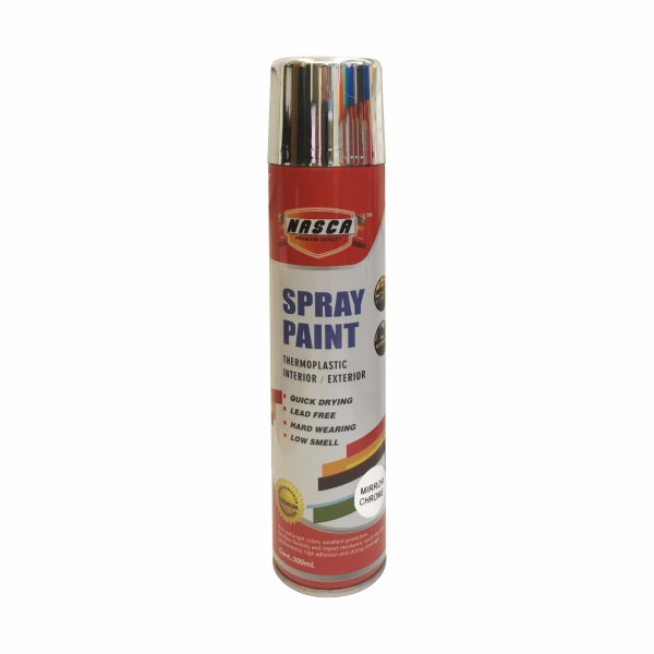 S/PAINT MIRROR CHR 300ML NASCA