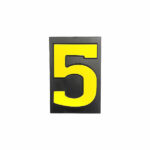 PLASTIC NUMBER SML NO: 5