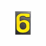 PLASTIC NUMBER SML NO: 6