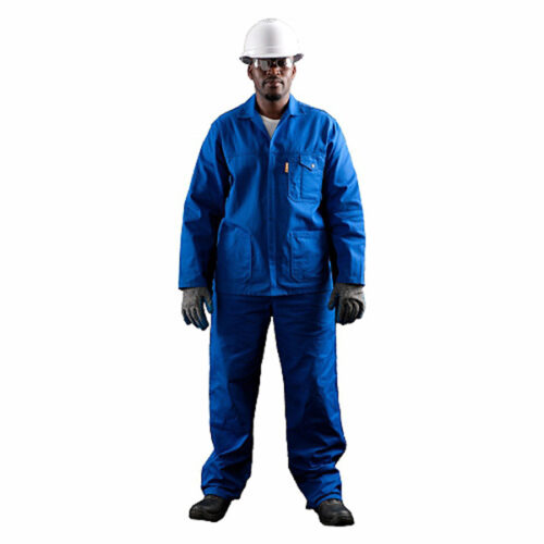 OVERALL R/BLUE PLAIN 36C 32W 2PC