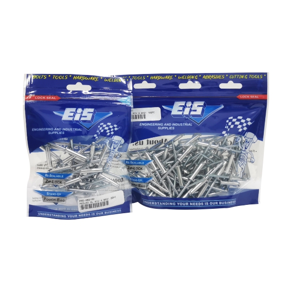 PEELED ALUM RIV 4.8X15 25PC