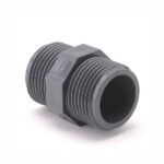 PVC HEX NIPPLE 1.1/2" BSP