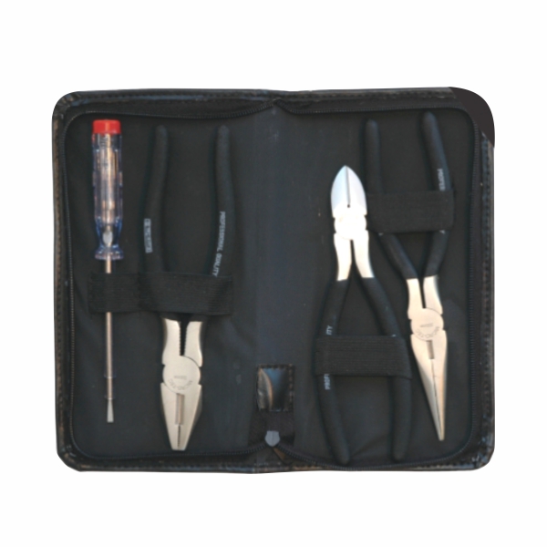 PLIER & TESTER SET 150MM 4PC M/T