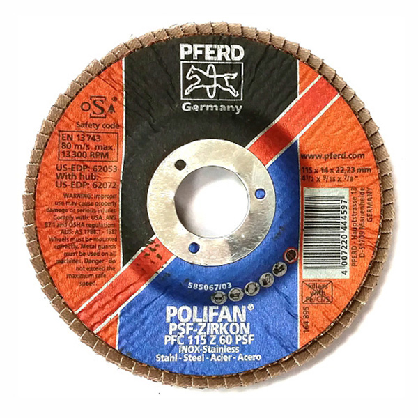 POLIFAN 115 60G M/S&INOX PFERD