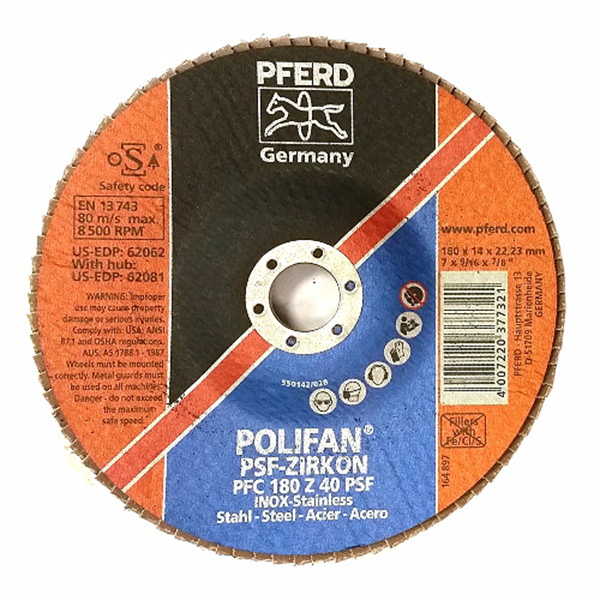 POLIFAN 180 40G M/S&INOX PFERD