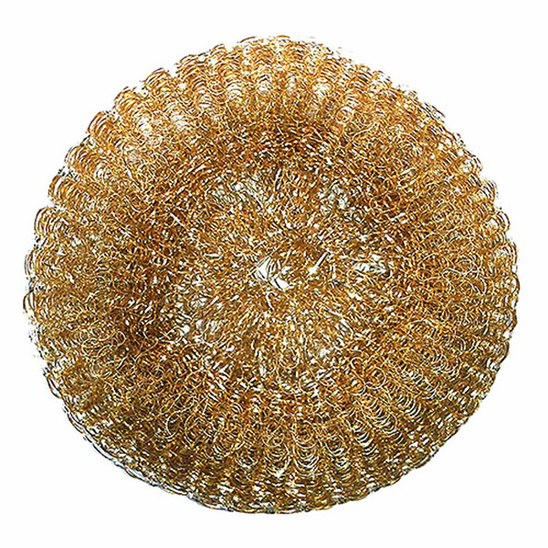 POT SCOURER BRASS GOLDILOCKS