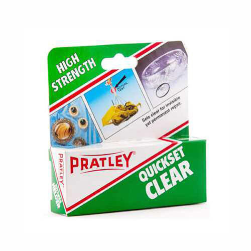 QUICKSET CLEAR 36ML PRATLEY