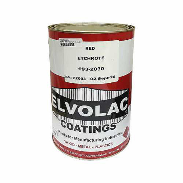 PRIMER ETCH RED 5LT ELVOLAC