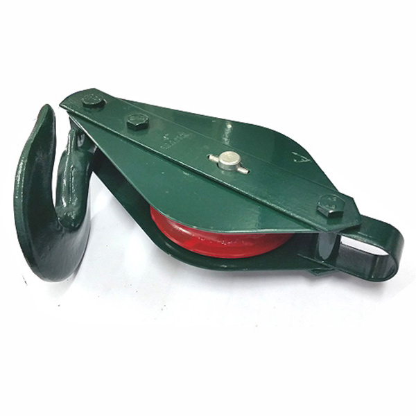 PULLY BLOCK SGL 100mm CW HK 800KG