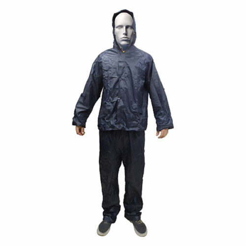 RAINSUIT RUBB NAVY BLUE 4XL
