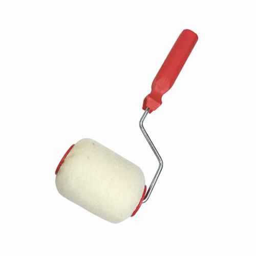 ROLLER C/W HANDLE L/WOOL 100MM