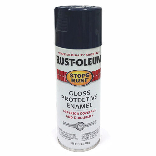 S/PAINT GL BLACK RUST-OLEUM