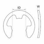 RS E CLIPS  6MM