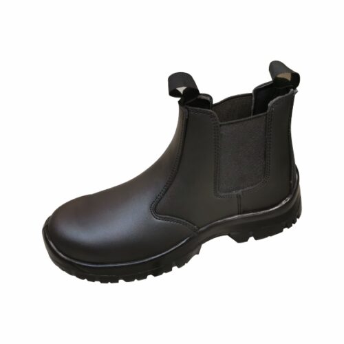 SAFETY BOOT BLK 9 CHELSEA  DOT