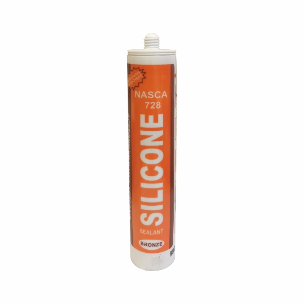 SILICONE CARTRIDGE BRONZE 260ML LEYON