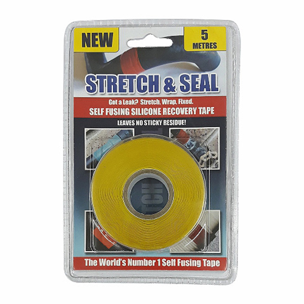 STRETCH & SEAL SIL TAPE 5MT YEL
