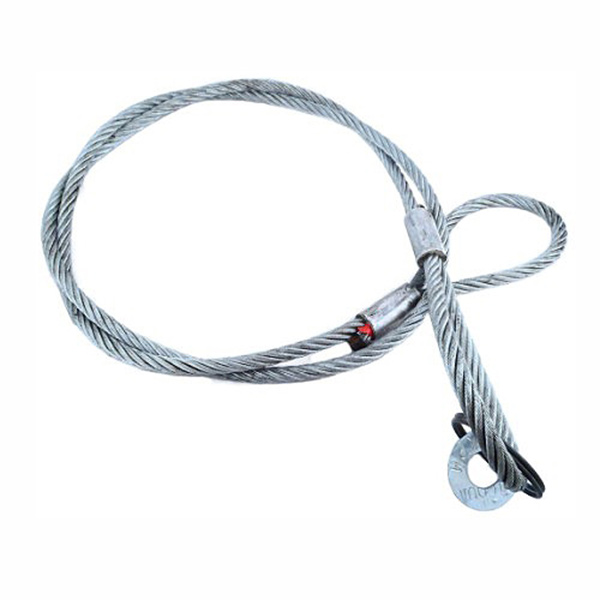 WIRE ROPE SLING 5MM X 700MM EYE TO EYE