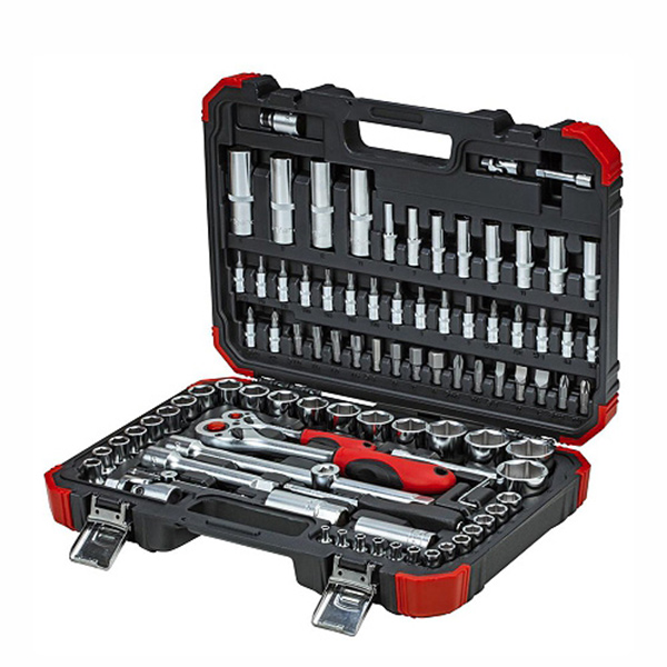 SOC SET 1/4&1/2DR 94PCS GEDORE RED