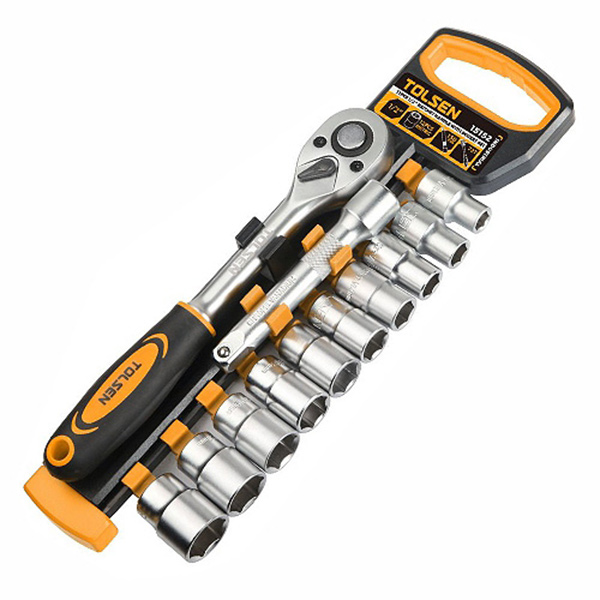 SOCKET SET 1/2 12PC TOLSEN