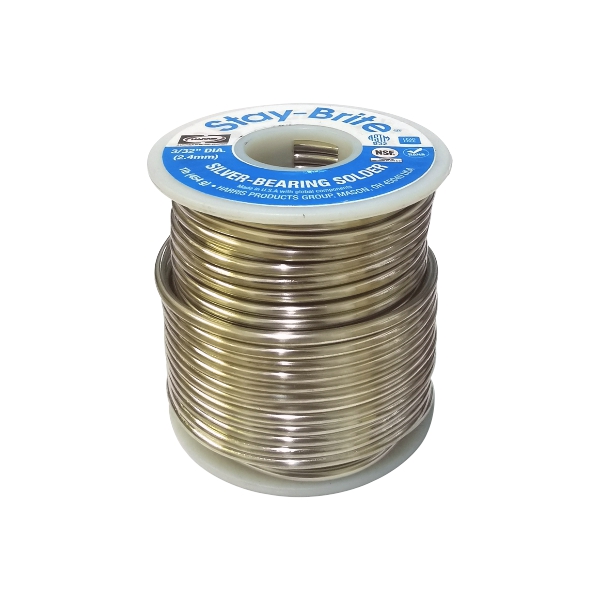 SOLDER 2.4MM 1LB STAY BRITE