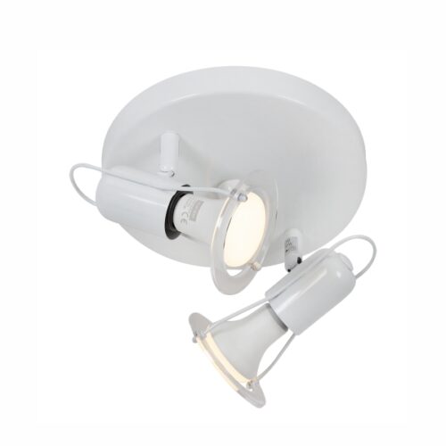 SPOTLIGHT MINI DISC DOUBLE WHITE