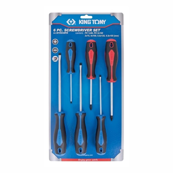S/DRIVER SET 6PC KING TONY