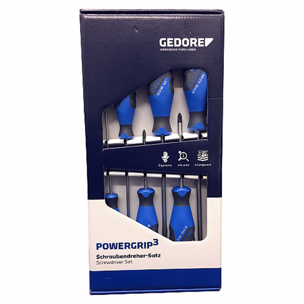 S/DRIVER SET 6PC GEDORE