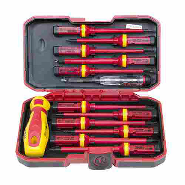 S/DRIVER SET 1000V INS 13P TOL VDE
