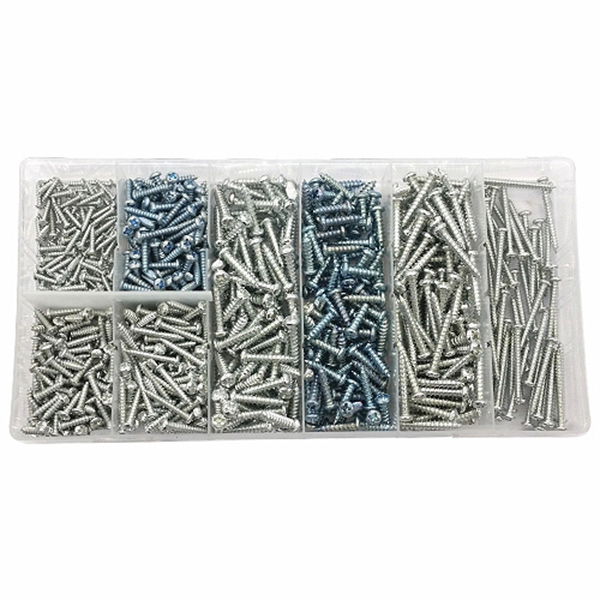 ASS SELF TAPPING SCREWS 500PC
