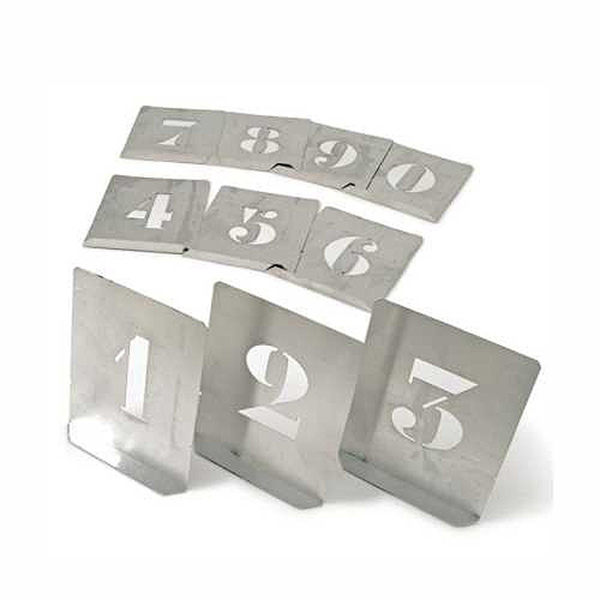 STENCIL METAL NUMBER 80MM
