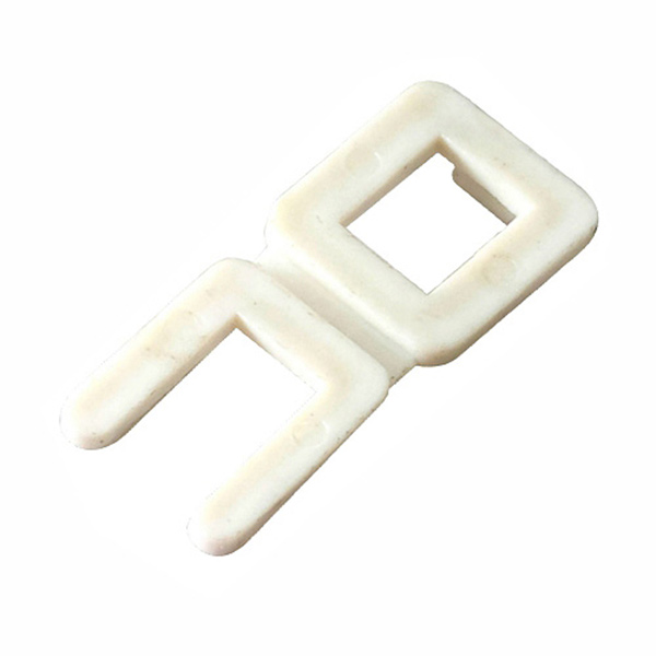 WHITE PLASTIC  BUCKLES P/1000