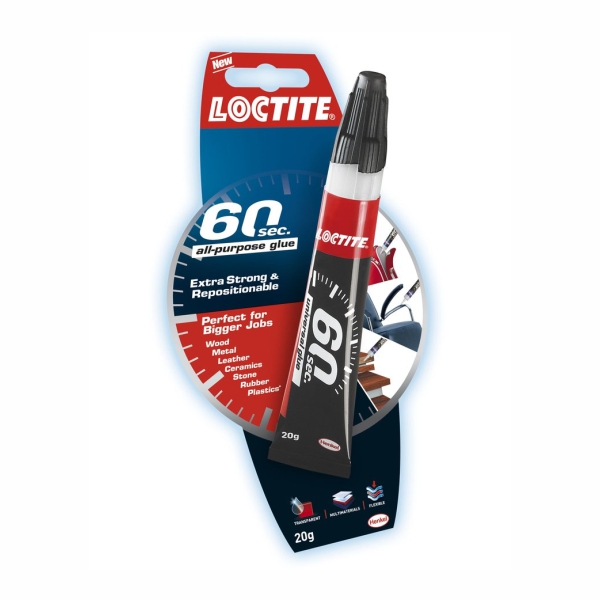 SUPER GLUE 20G 60 SECOND LOCTITE