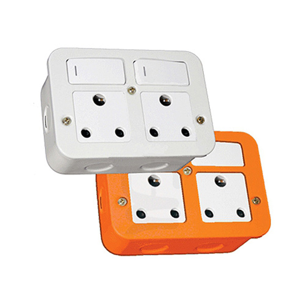 VETI IND SURF SOC ORANGE 2X16A