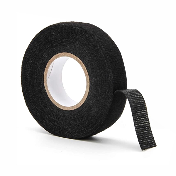 TAPE CLOTH ROUGH 19MM BLK