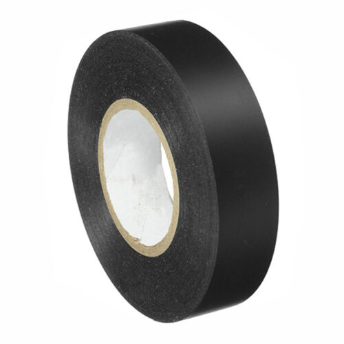 INS TAPE PVC 20MT BLACK ECONO