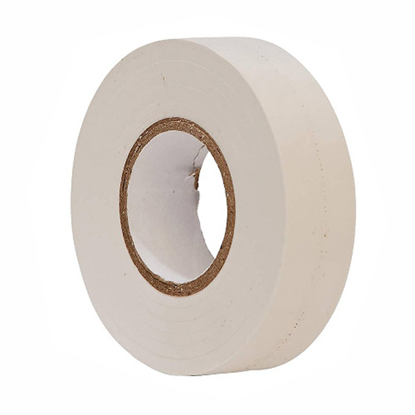 INS TAPE PVC 20MT WHITE ECONO