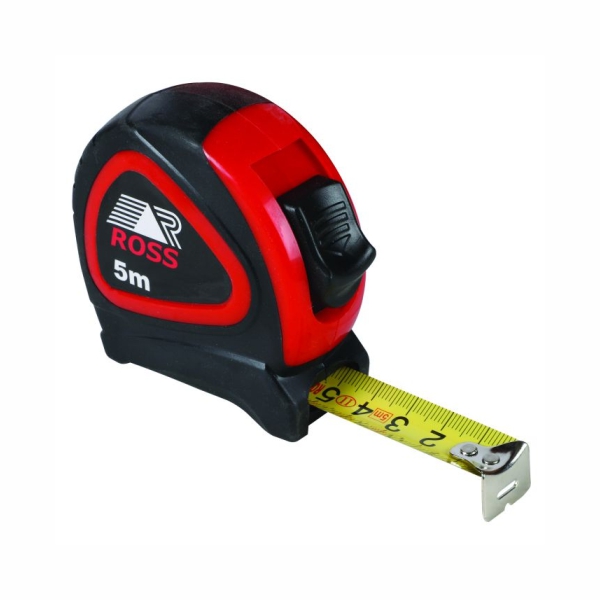 TAPE MEASURE STEEL 5X25MM ROSS