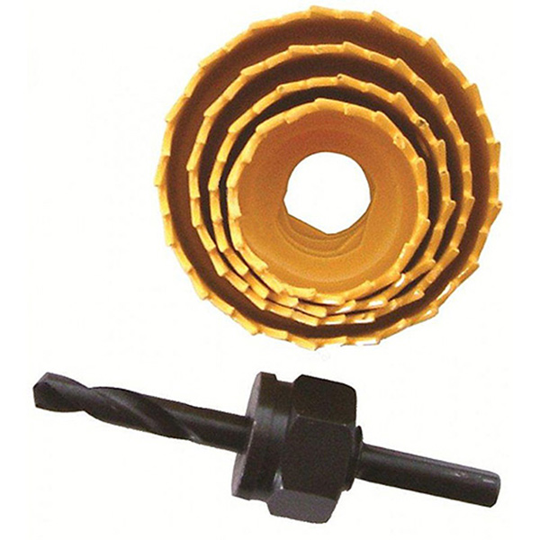 HOLESAW KIT C/ST 5PC 32-54 TORK CRAFT